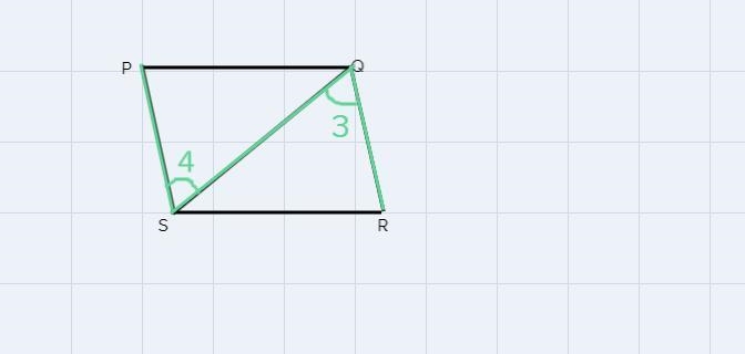 Which is the missing statementOptions are: Angle 1 is equal to Angle 6Angle 5 is equal-example-1