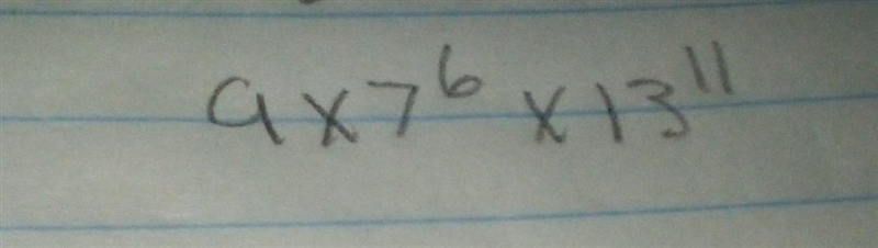 3^2*7^8*13^6 /21^2*91^3-example-1