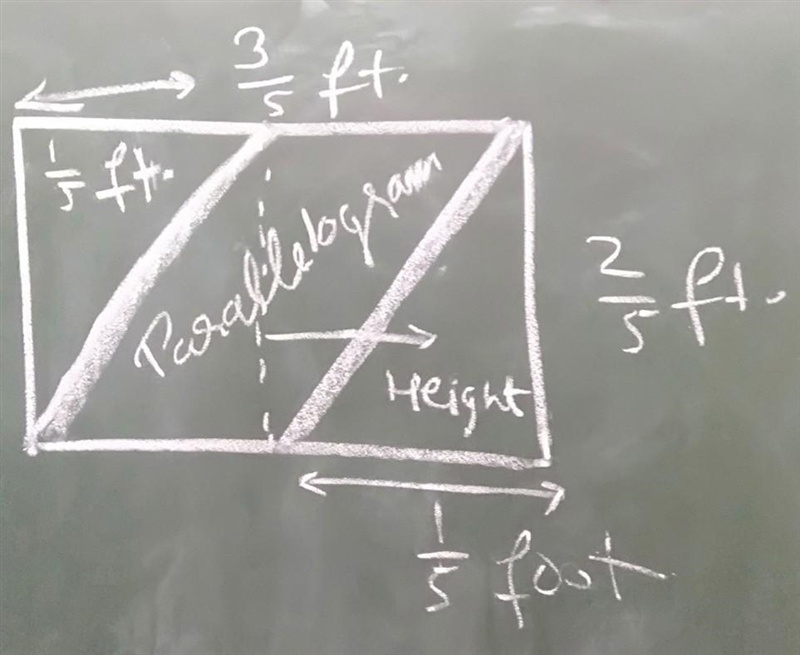 He figure shows a parallelogram inside a rectangle outline: A parallelogram is shown-example-1