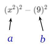 Instructions: Factor the following expressions completely, show your work and explain-example-1