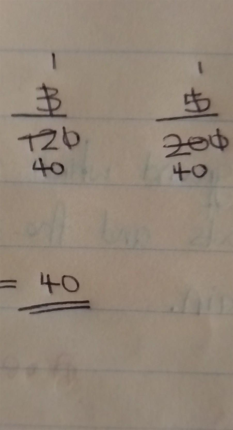 Are the two ratios equivalent? Explain. 3/120 5/200​-example-1