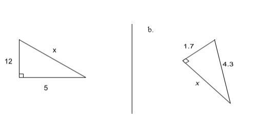 How do i find the missing sides in these angles-example-1