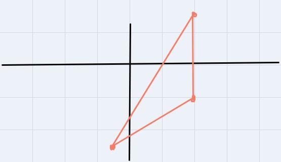 6) What is the area of a triangle with vertices at (4,3), (4,-2), and (-1,-5)?be sure-example-1