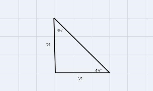 9. SAILING The sail on Milton's schooner is the shape of a 30°-60°-90°triangle. The-example-1