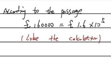 Harley’s house has a value of £160 000 correct to 2 significant figures. Write down-example-1