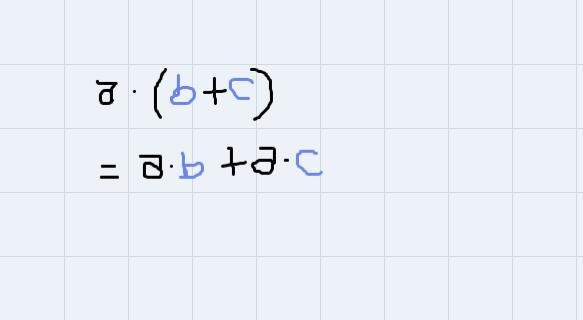 Use the distributive property to write the expression without parentheses 7(6+a)-example-1