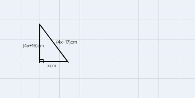 The length of the longer leg of a right triangle Is 16 cm more than four times the-example-1