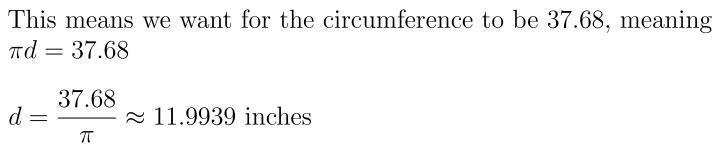 Madison's favorite part of pizza is the crust. Pizza sizes are determined by their-example-1