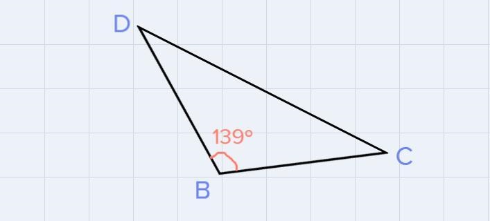 In triangle BCD￼, BC ￼is congruent to DB and m-example-2