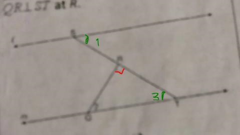 2.c)in the diagram below, 4 m and ORIST at R. 5 $ 0 If m_1 = 63, find m_2.-example-1