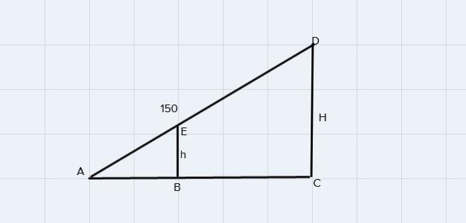 Henry thinks he can figure out how high his kite is while flying it in the park. First-example-1