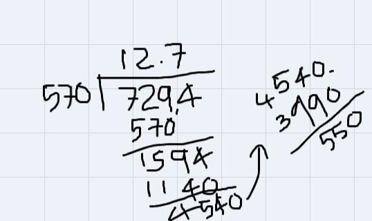 72.94 / 5.7 (pls show work)-example-1