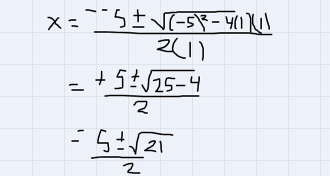 Question 6 of 10Select the two values of x that are roots of this equation.X2 + 1 = 5xA-example-1