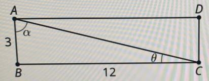 ABCD is a rectangle. Find the length of AC and the measures of a and f.-example-1