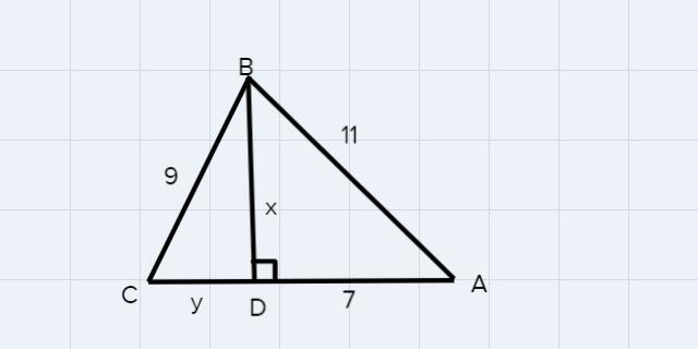 Find the area of the triangle Can you please show me step by step so I understand-example-1