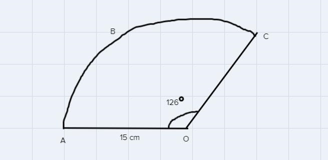 1. The diagram below, not drawn to scale, shows a flexible piece of paper in the shape-example-1