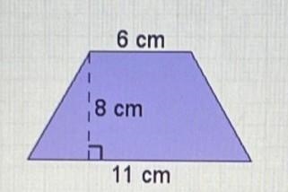 Find the area of the trapezoid-example-1