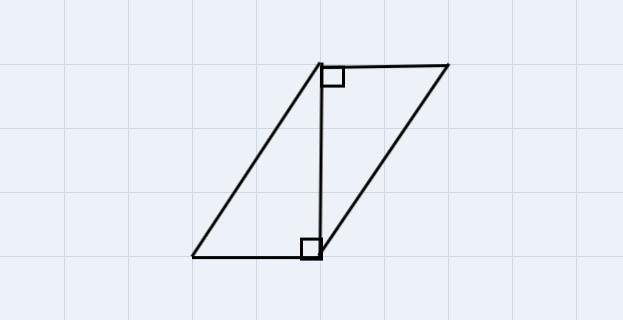 Triangle Ris a right triangle. Can we use two copies of TriangleR to compose a parallelogram-example-2