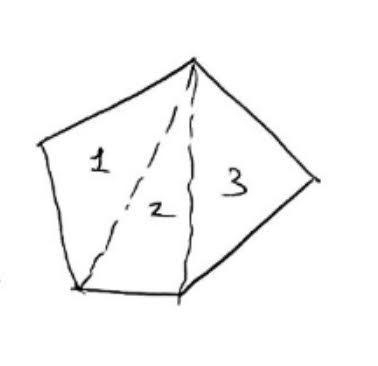 What is the sum of the interior angles of this pentagon?-example-1