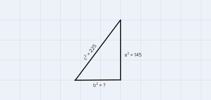 Help me finish this pythagorean theorem model problem I can't understand it-example-1