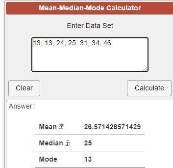 I need help find the mode and explaining for part E-example-2