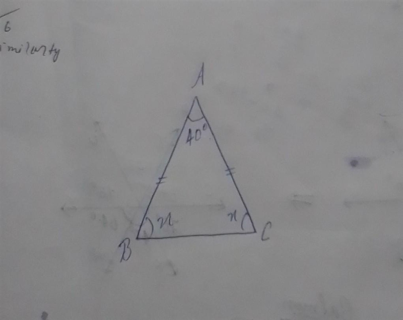 I need help its my homework and it's due today Find the base angles.​-example-1