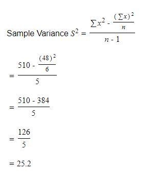 Calculate the value of the sample variance. Round your answer to one decimal place-example-3