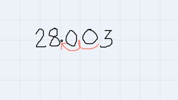 A student used his place value chart to show a number. After the teacher instructed-example-1