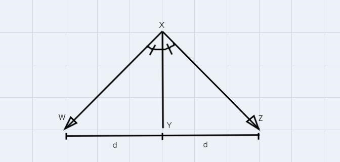 If XY bisects ∠WXZ, which statement below can be concluded-example-1