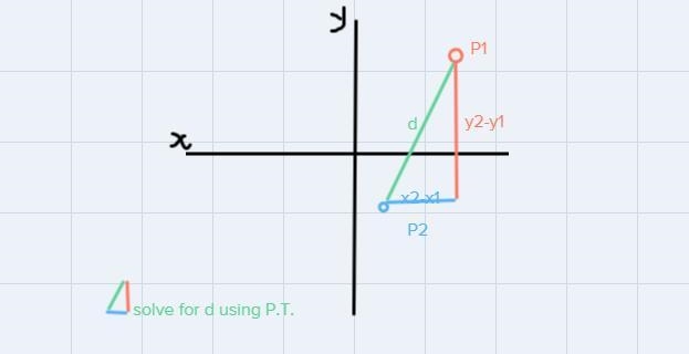 Can you help me find the distance I would really appreciate it.-example-1