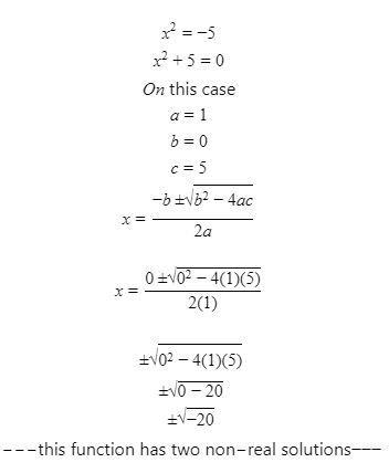 Use the discriminant b^2 - 4ac, to determine the number of solutions of the following-example-1