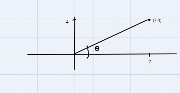 Draw an angle in standard position such that the terminal side passes through the-example-1