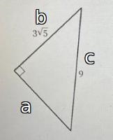 Find the length of the third side. If necessary, write in simplest radical form. Answer-example-1