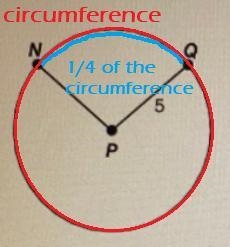 answers: A. 1/5 of the area of circle PB. 1/4 of the area of circle PC. 1/5 of the-example-3