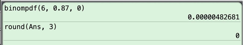 If the probability that the Islanders will beat the Rangers in a game is 0.87, what-example-1