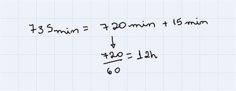 A cinema has movies that last 2 hours 15 minutes, if 5 movies pass and start screening-example-3