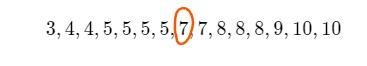 The table below shows the scores of a group of students on a 10-point quiz.Test ScoreFrequency-example-1