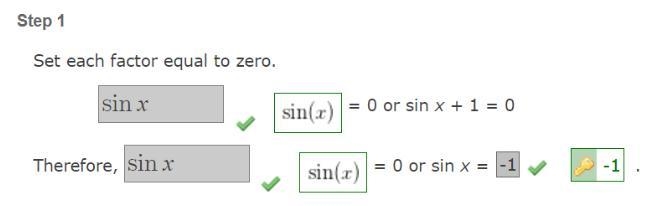 Solve Step 3 onlyTherefore, the solutions of the original equation are the following-example-1