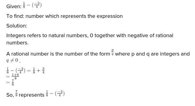 Which number line models the expression 1/8-(-3/4) ?-example-1