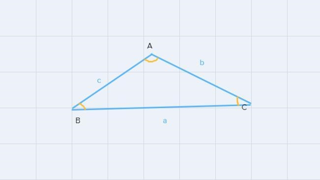 Give the sides lengths of a triangle that would be obtuse and show the math work toprove-example-1