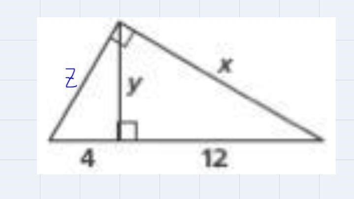 Find the value of x and y.answers x = 192y = 48x = 96y = 24x = 13.9y = 6.9x = 6.9y-example-1