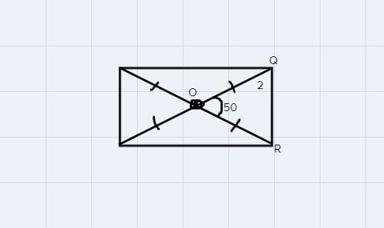 Given:• PQRS is a rectangle.• mZ1 = 50°Р21SRWhat is mZ2?130°85°70°65°-example-1