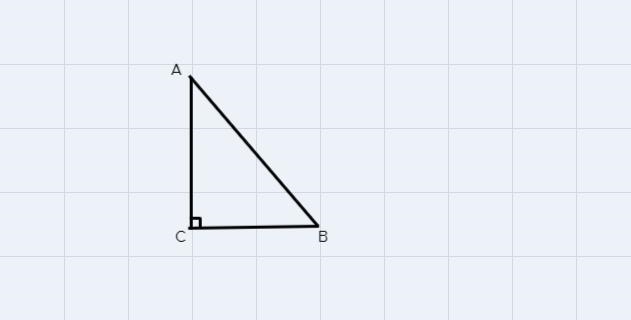 In right triangle ABC, C is the right angle. Which of the following is cos B if sin-example-1