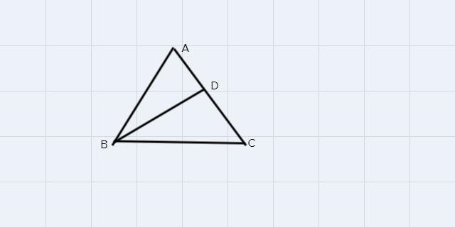 Given: AB = BC and D is the midpoint of AC.Prove: AABD - ACBD.StepStatementReason-example-1