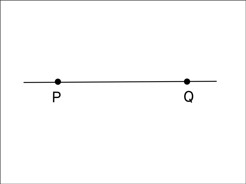 How many lines pass through two points? A. infinite B. 1 C. zero D. 2-example-1