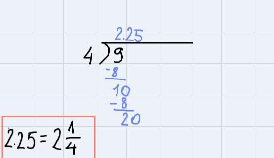 what's 9 divided by 4 I need a very good explanation and a paragraph so I can tell-example-1