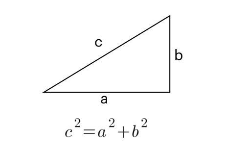 Based on the side lengths given (a, b, and c), which triangles are right triangles-example-1