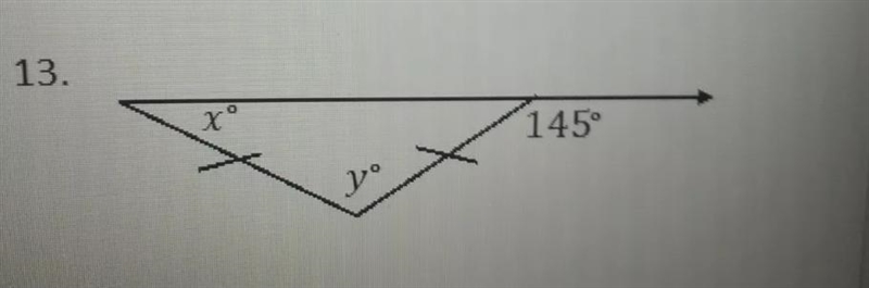 Find the values of x and y-example-1