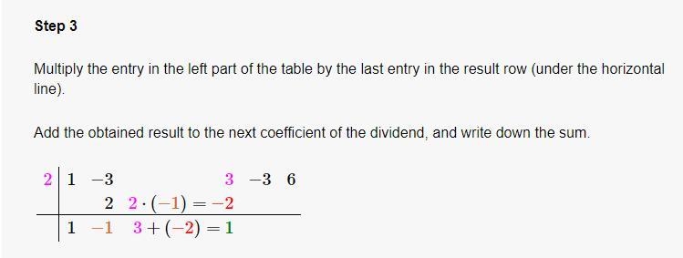 Divide the following polynomial using synthetic division, then place the answer in-example-3