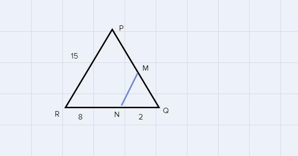 In A PQR, point Mis on PQ, and point N is on QR, so that MN ||PR. It is given that-example-2